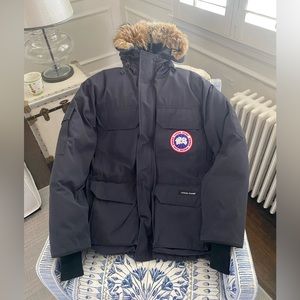 Mens Canada Goose Expedition - Dark Navy - Medium Fusion Parka w/Original Box